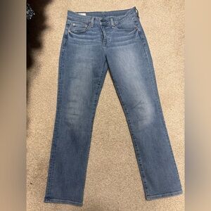 Gap classic straight mid rise jeans 6p